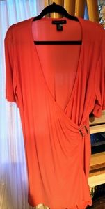 ASHLEY STEWART CORAL DRESS 22/24